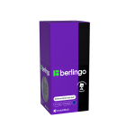 Ручка шариковая автоматическая Berlingo "DoubleBlack" синяя, 0,7мм