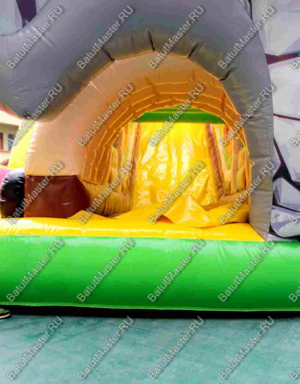 Надувная горка "Вторжение инопланетян"