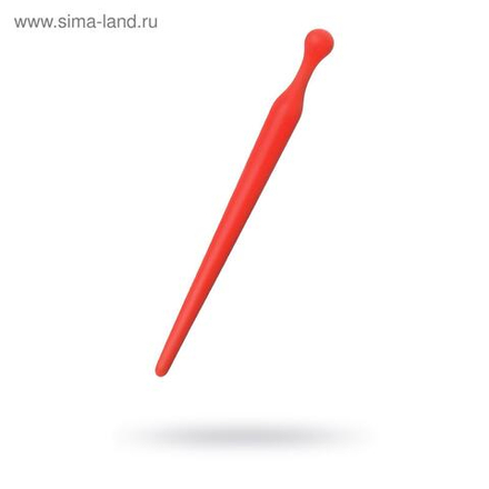 Уретральный плаг TOYFA Black&Red, красный