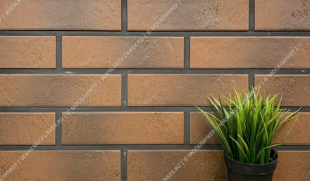 Paradyz Semir Beige - Фасадная плитка структурная 245x65x7