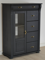 Комод деревянный Сюзанна с 5 ящиками и дверью