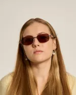 Очки солнцезащитные Spunky Free Flow Mars Brown. dark brown lens