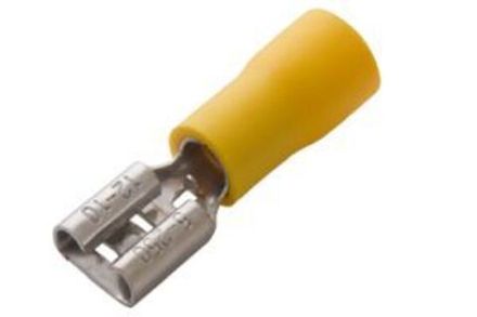 Клемма плоская изолированная РПи-м 6.0-(6.3)/РпИм 5,5-6-0,5 гнездо 6.6 мм 4-6 мм² REXANT