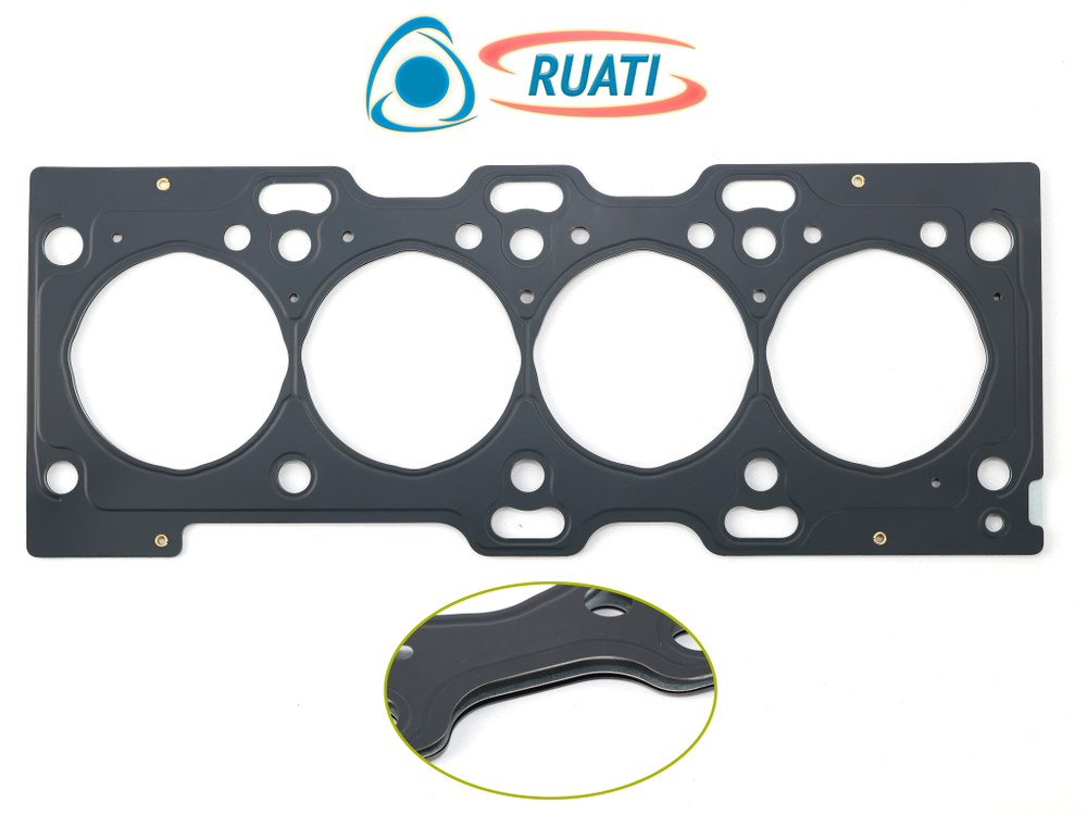 Прокладка ГБЦ Cummins ISF 2.8 а/м ГАЗель Бизнес (многослойный металл 5257187, 5345647) RUATI