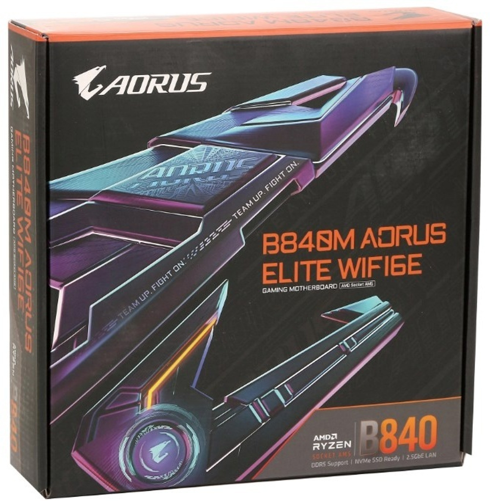 Материнская плата GIGABYTE B840M AORUS ELITE WIFI6E (REV.1.0)
