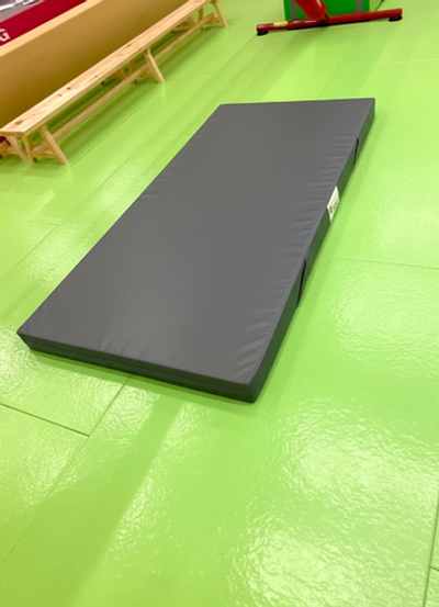 Мат "Гимнастический" - чехол Оксфорд - наполнение облегченный поролон - 2x1x0.1м - ПОДКИДНОЙ