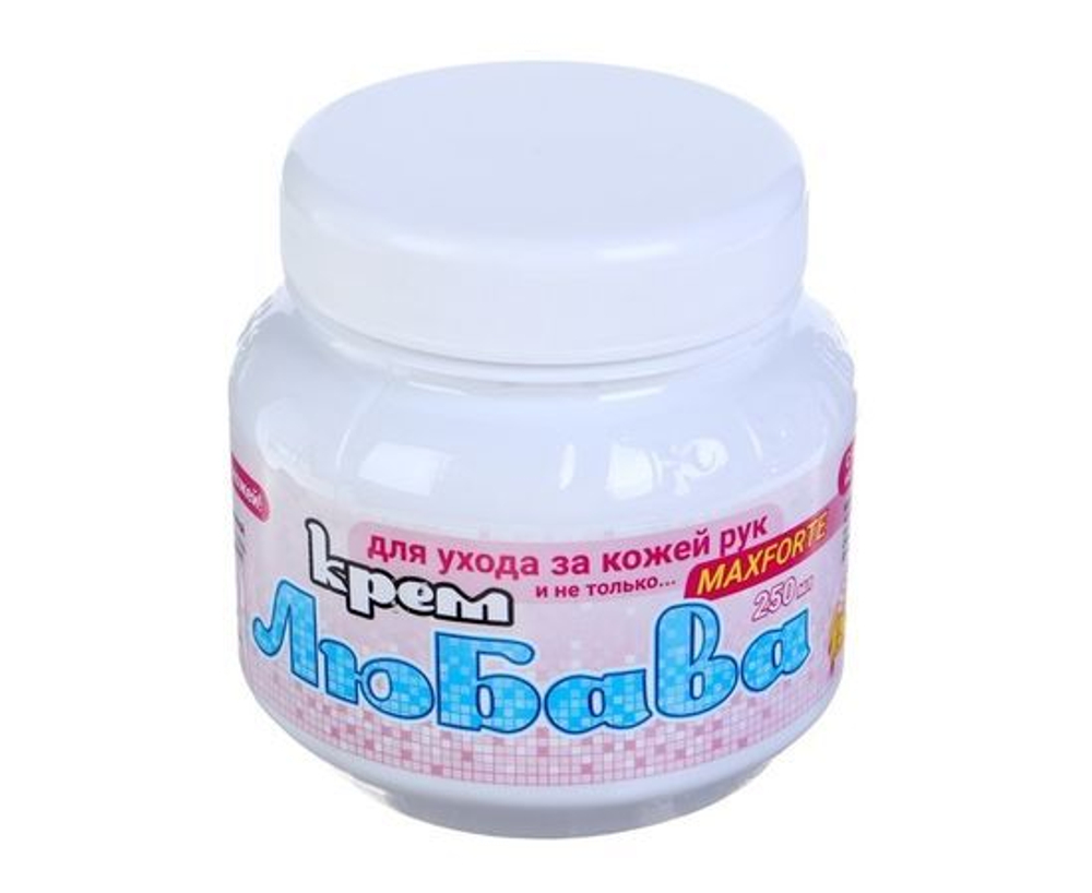 Крем для тела Ваше хозяйство Любава 250мл с ионами серебра