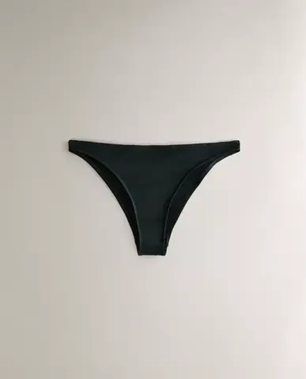 ZARA HOME КЛАССИЧЕСКИЕ БИКИНИ ПЛАВКИ, ЗЕЛЕНЫЙ