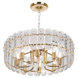 Люстра Rivoli Sylvia 1049-308 8 х Е14 40 Вт хрусталь | Хрусталь