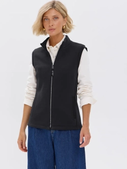 Жилет с начесом на молнии