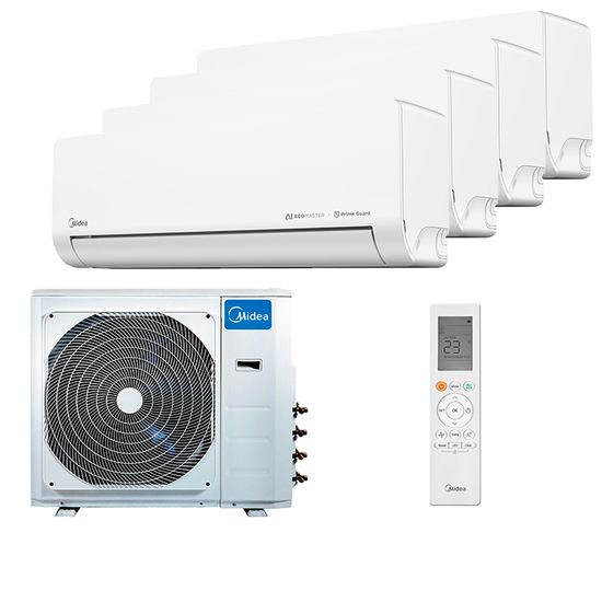 Мультисплит система на 4 комнаты Midea MMES1S-07FRN8G1 x 4 / M4OE-28HFN8-Q1