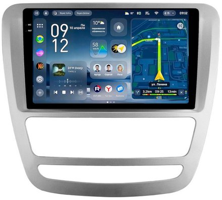 Магнитола Sollers ST6 (взамен монохром экрана), JAC T6 - Teyes CC4-PRO монитор 9.5" 2K QLED на Android 13, Snapdragon 778G, AI, CarPlay, DSP, 4G SIM-слот