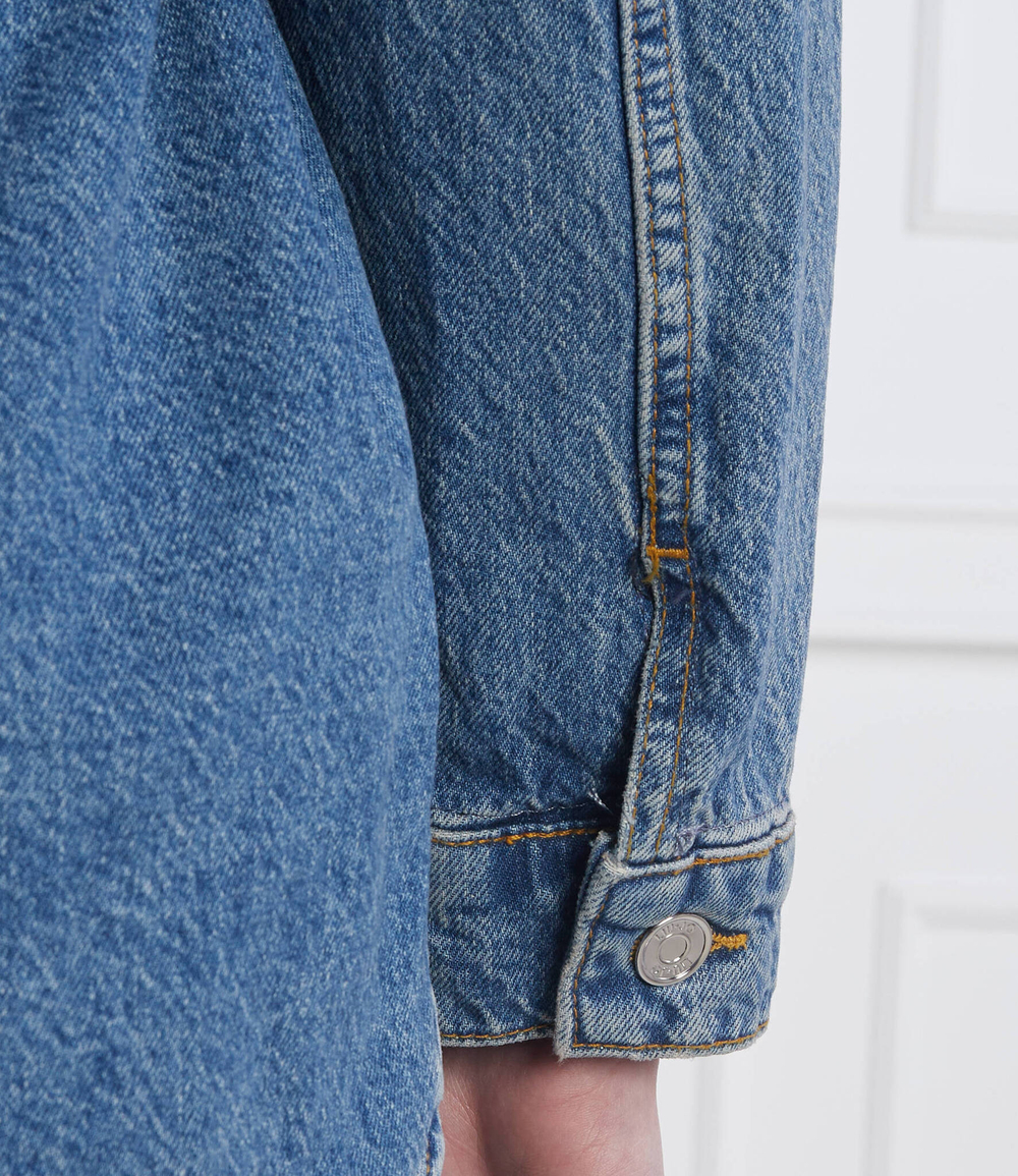 Джинсовая куртка Liu Jo - голубой(UF2112 D4746)