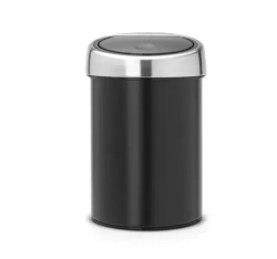 Brabantia - Контейнер для мусора Touch Bin 3л, черный / артикул   364440  / GTIN 8710755364440