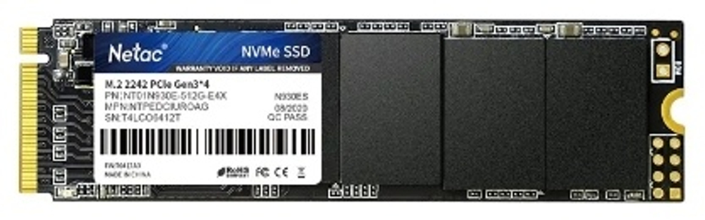 SSD Netac NT01N930E-512G-E4X 512 ГБ