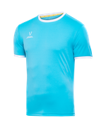 Футболка футбольная CAMP Origin, бирюзовый/белый, детский
