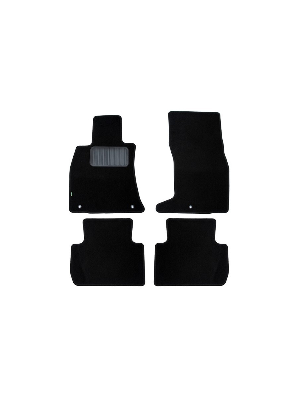 Коврики в салон для KIA Stinger 2017-2021, 4WD, седан, 4 шт. (текстиль) KVR02.025.059.01210KH