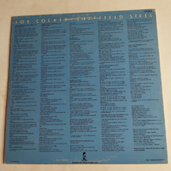 Винтажная виниловая пластинка LP Joe Cocker Sheffield Steel (Italy 1982)
