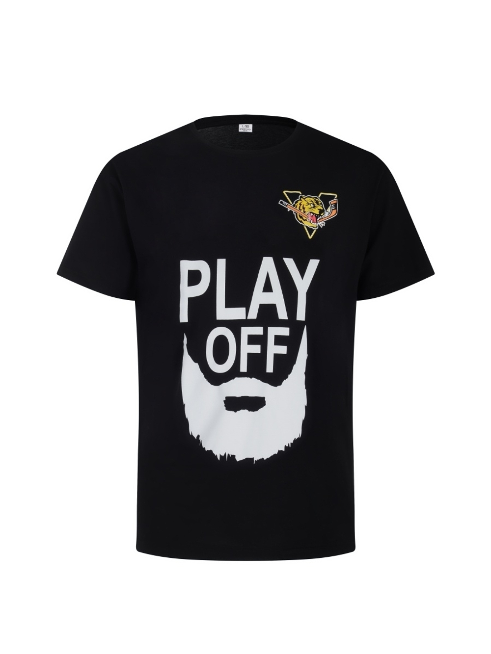 Мужская футболка черная "PLAY OFF"
