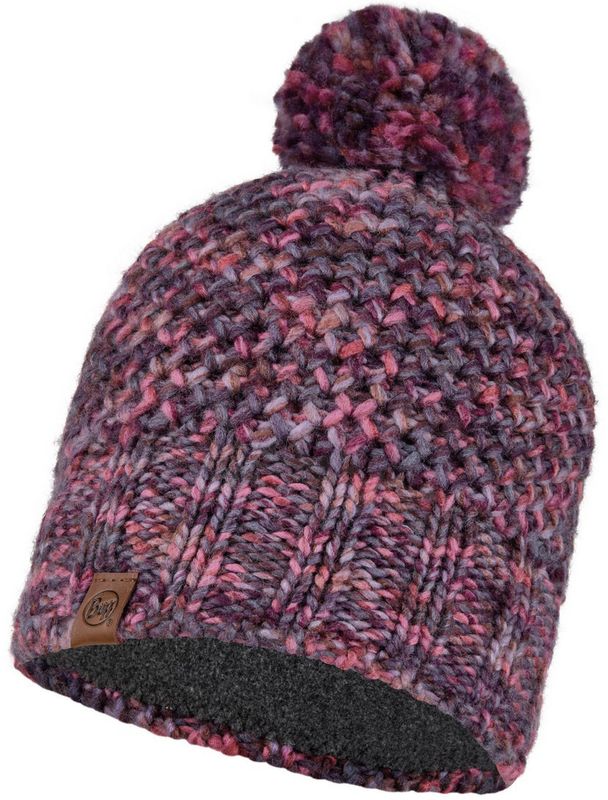 Шапка вязаная с флисом Buff Hat Knitted Polar Margo Purple Фото 1