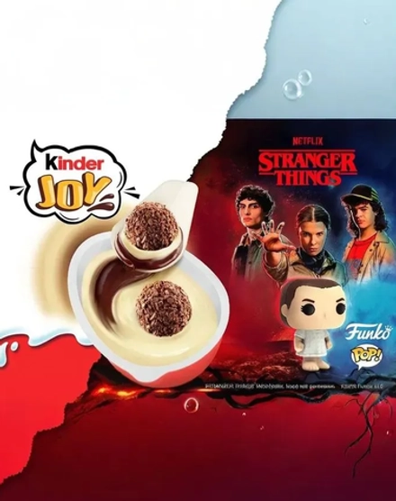Шоколад Kinder joy Stranger Things Очень Странные Дела