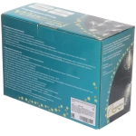 Гирлянда для улицы «Солнечный виток» 4 м 10 ламп LED (4*5 см) чёрн.пров, 2 реж.,IP-54, Теплый белый (солнечная батарея)