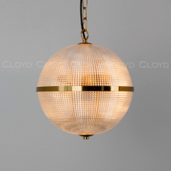 Подвесной светильник Cloyd BEHAIM P3 / Ø30 см - латунь (арт.11693)