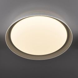 Citilux MEGA CL752451G LED RGB Светильник с пультом Белый+Серый