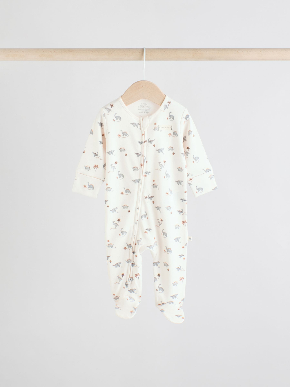 Комбинезон / Cлип для малышей Next AA5-959, 3 шт., Молочный