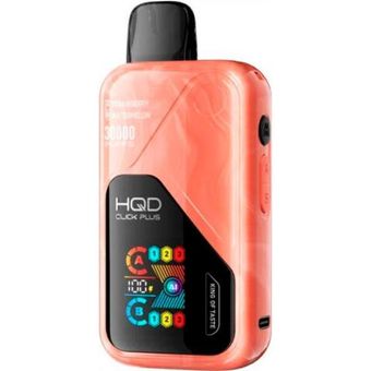 HQD Click Plus 30000 - Клубника + Арбуз