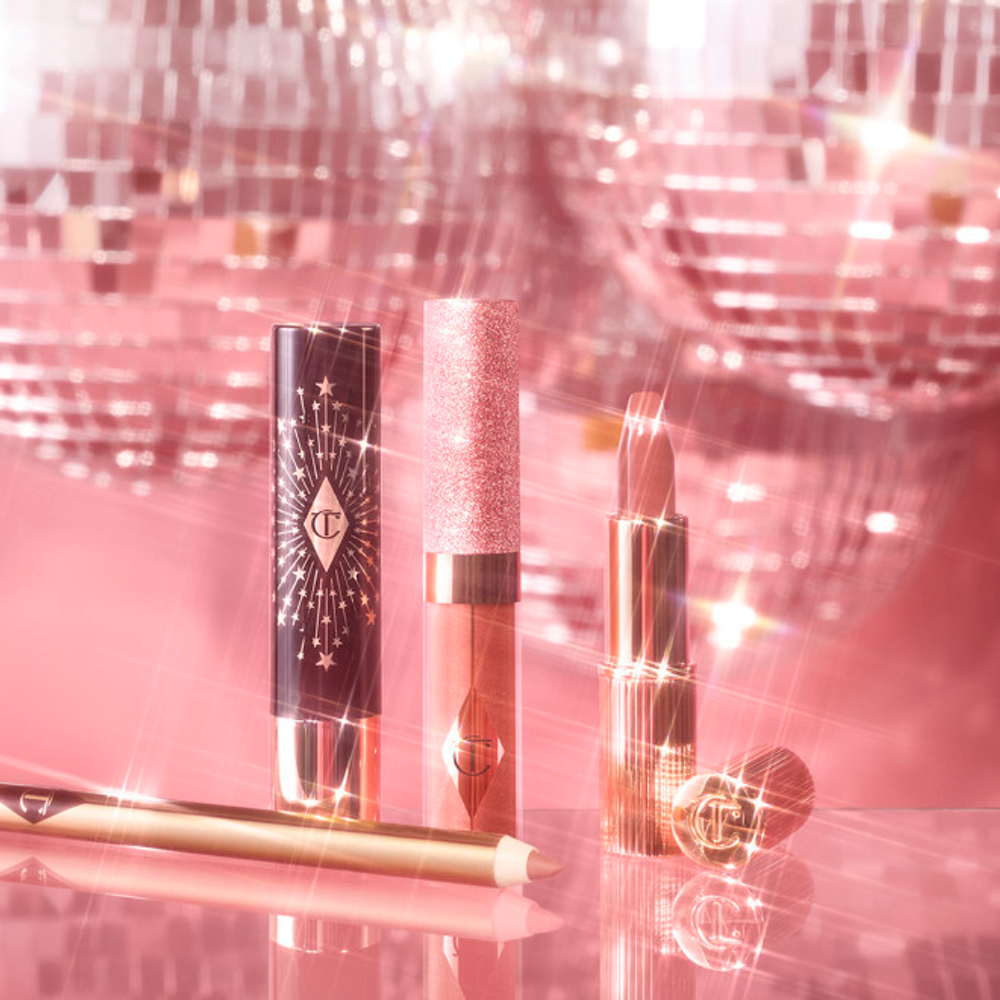 Набор Charlotte Tilbury Pillow Talk Lip Wardrobe Set