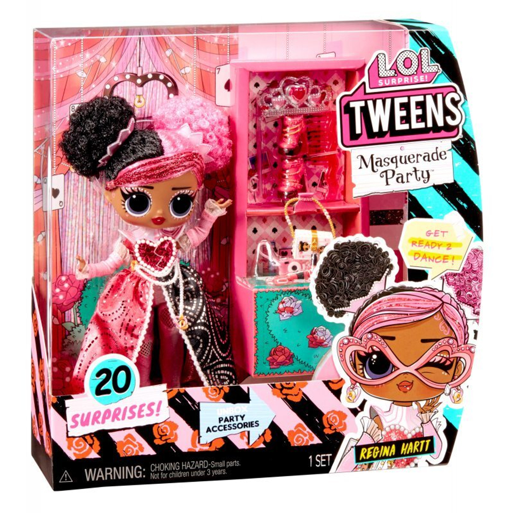 LOL SURPRISE - Кукла LOL Tweens Masquerade Party Regina Hartt Teen 584124