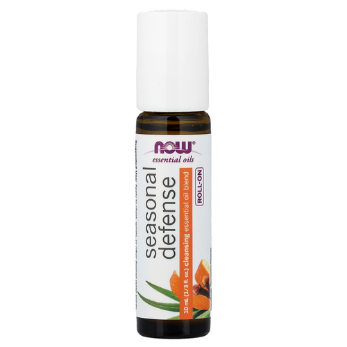 NOW Foods, эфирные масла, в шариковой капсуле, от сезонной защиты, 10 мл (1/3 жидк. унции)