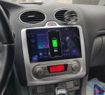 Магнитола для Ford Focus 2 2004-2011 (климат) - Teyes CC3-2K-360 на Android 10, 2K QLED, 6Гб+128Гб, CarPlay, 4G SIM-слот, 4 камеры в комплекте
