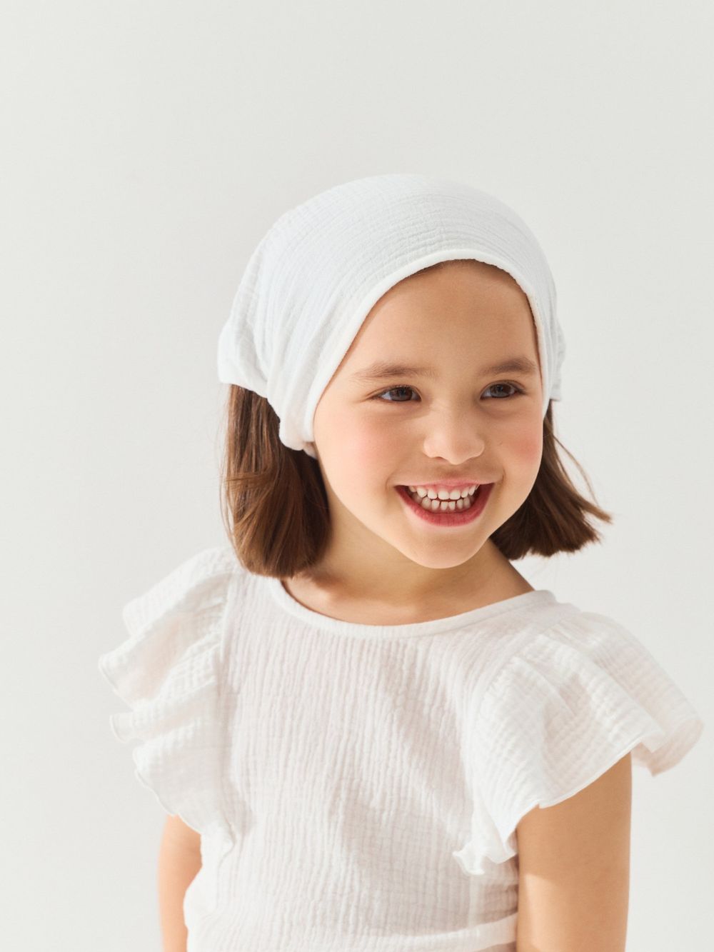 Косынка муслиновая "Молоко"