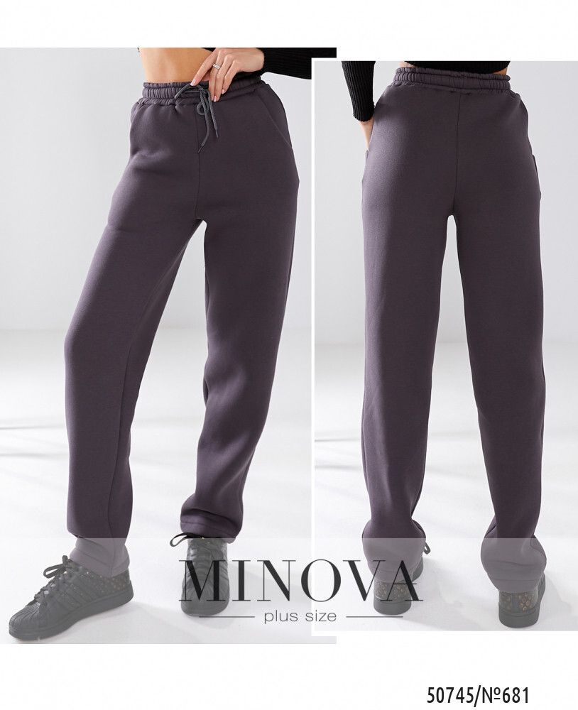 Брюки 681-темно-серый Minova Брюки 681-темно-серый Minova