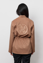 Шапан шерстяной на кулиске MURA SYZYGY CAMEL