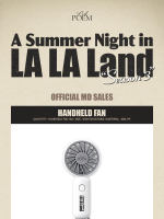 товары LA POEM - A Summer Night In LA LA Land OFFICIAL MD HANDHELD FAN
