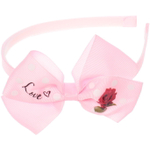 Ободок для волос детский на блистере «Rapunzel- Love of flowers», микс 6 цветов, 1 см