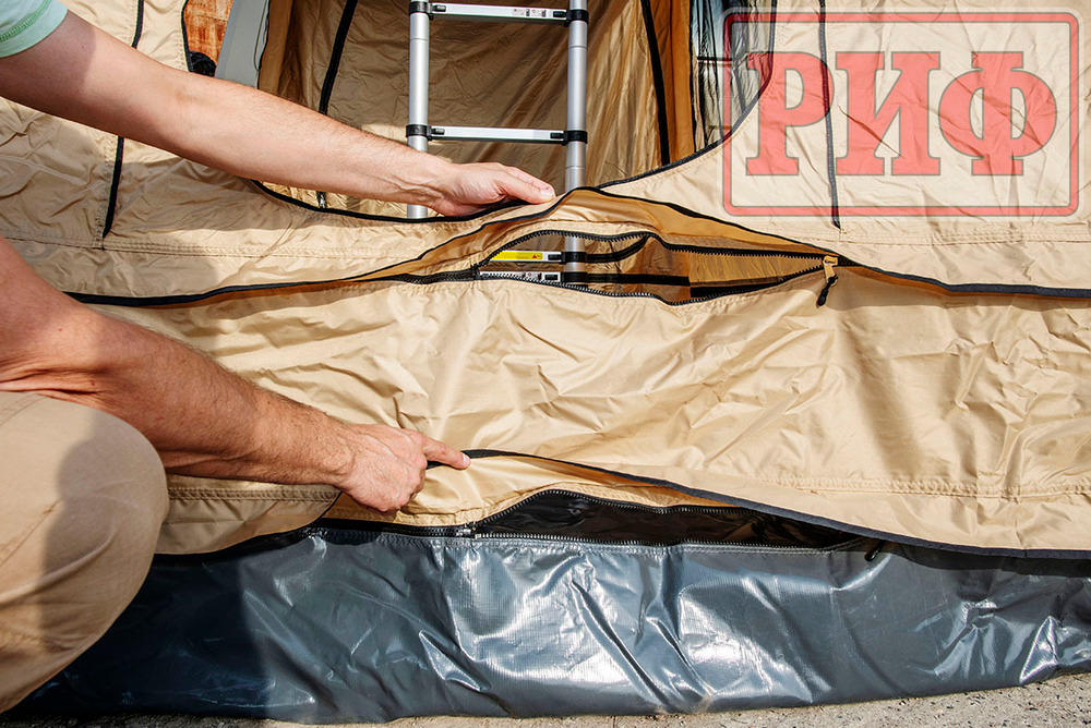 Тамбур к палатке РИФ Soft RT02-140, тент песочный