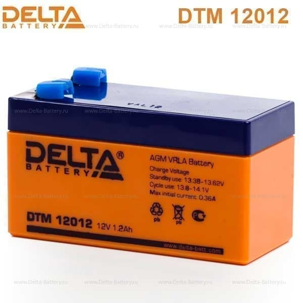 Аккумуляторная батарея Delta DTM 12012 (12V / 1.2Ah)