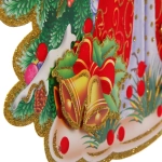 Плакат «Дед Мороз и белочка» 55 см