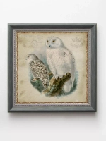 Картины на стену интерьерная на холсте 4 шт, 23*23 см