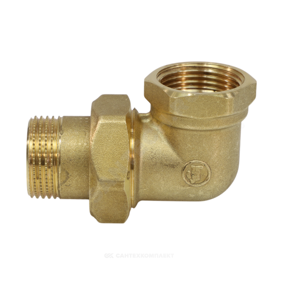 Соединитель латунь американка Ду 20 (3/4") угловой ВР/НР R19 Giacomini R19Y004