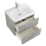 Тумба подвесная с керамической раковиной BelBagno ALBANO-CER-600-2C-SO-CVG