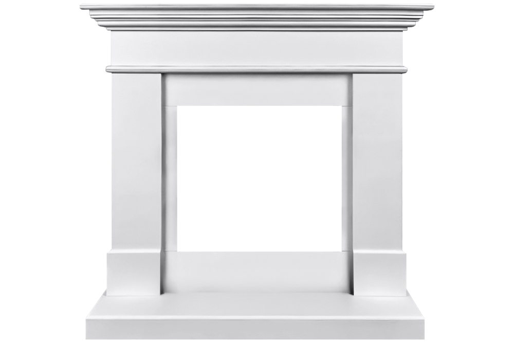 Каминокомплект California CRM (Разборный) - Белый с очагом Vision 23 EF LED FX