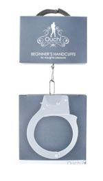 Металлические наручники OUCH! Metal (Цвет: серебро)