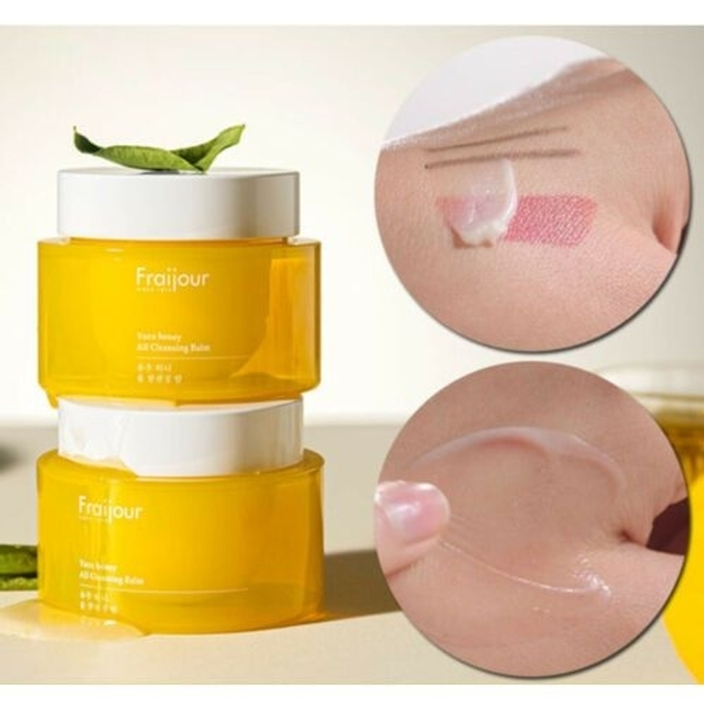 Бальзам для лица гидрофильный «прополис» Fraijour Yuzu honey all cleansing balm, 50 мл