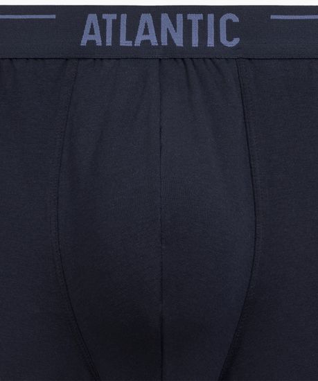 Трусы мужские боксеры (5шт) Atlantic 5SMH-004, хлопок, темно-синий