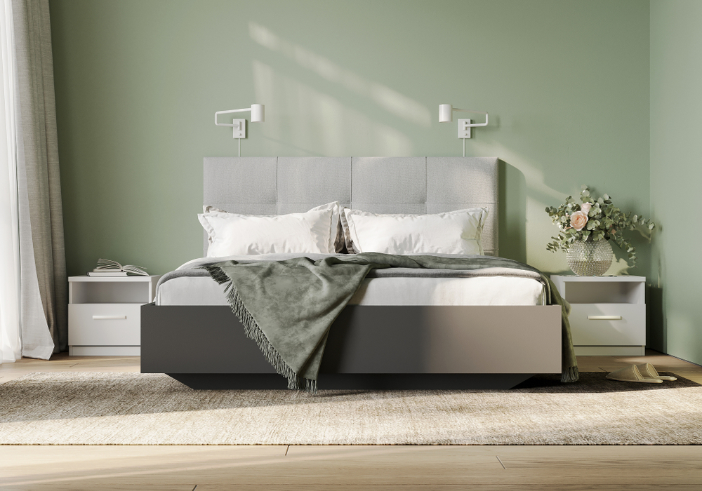 Кровать Victoria (графит)